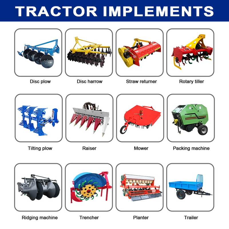 160HP 4WD Mini Tractor with Cab